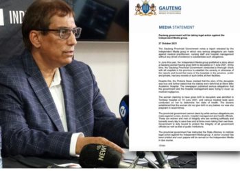 Survé and Independent Media say Gauteng government still hasn’t taken court action despite threats